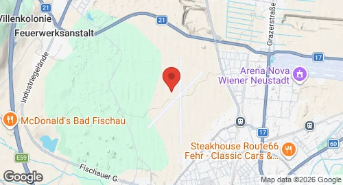 Map of Wiener Neustadt West Airport