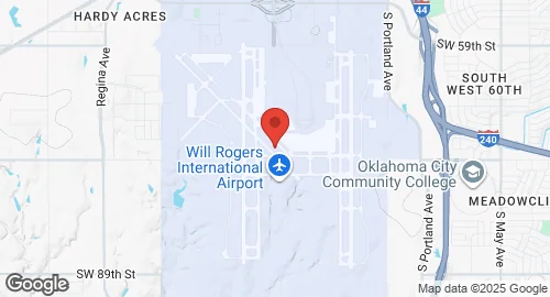 خريطة Will Rogers Air National Guard Base