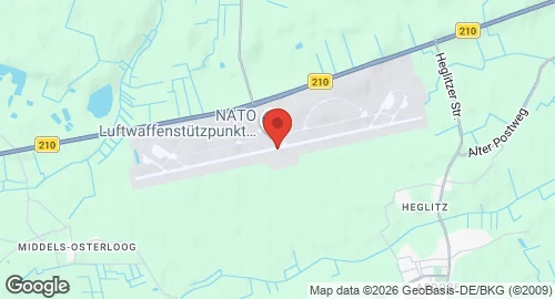 Map of Wittmundhafen Air Base
