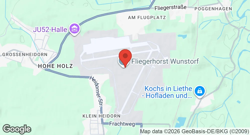 Map of Wunstorf Air Base