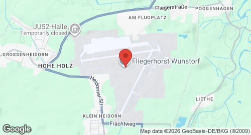 Map of Wunstorf Air Base