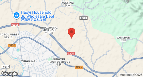 Mapa de Xingning Air Base