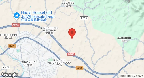 خريطة Xingning Air Base