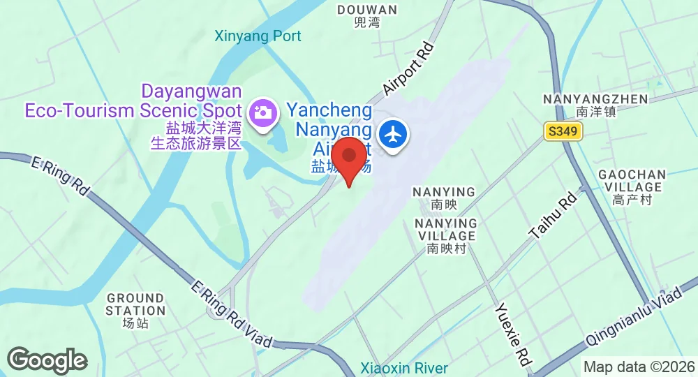 Map of Yancheng Air Base