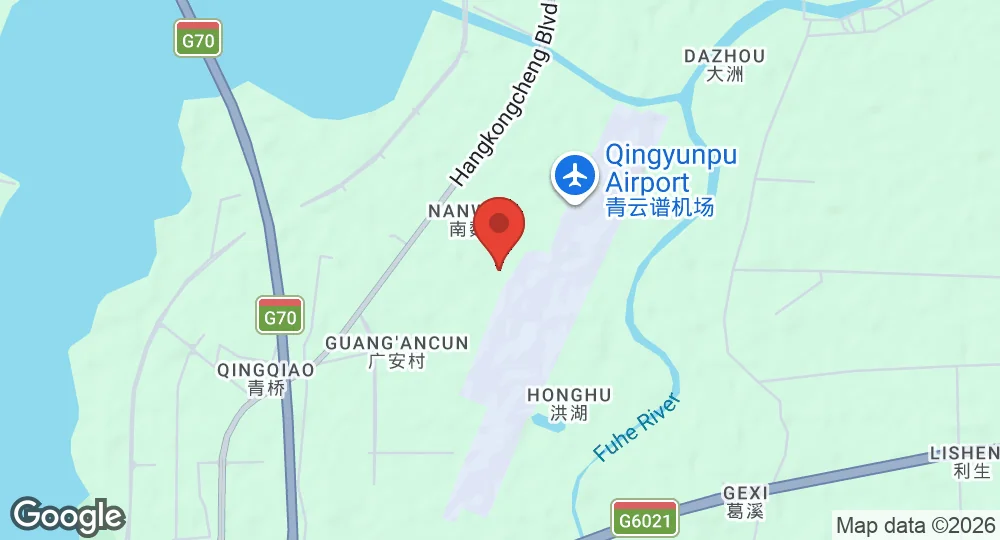 Map of Yaohu Air Base