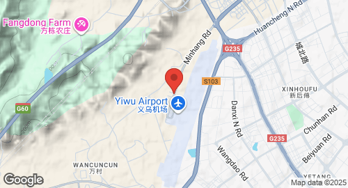 Mapa de Yiwu Air Base