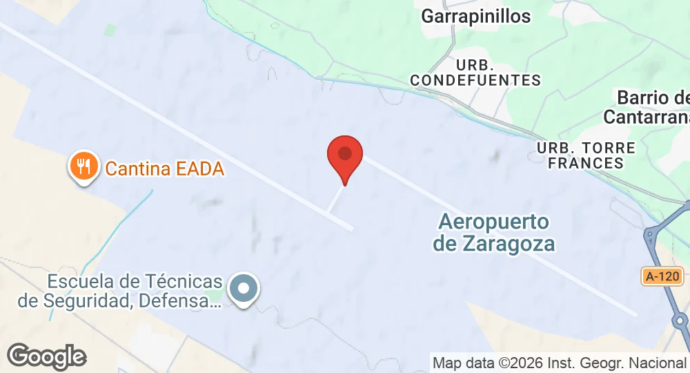 Map of Zaragoza Air Base
