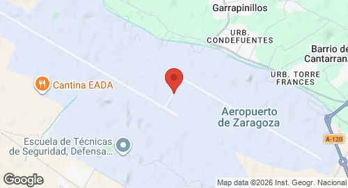 Map of Zaragoza Air Base