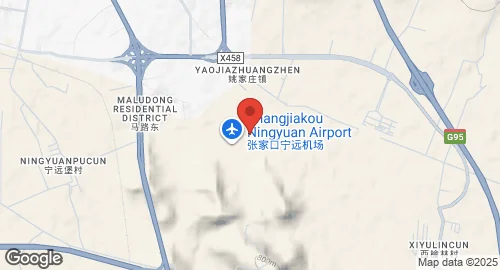 خريطة Zhangjiakou Air Base