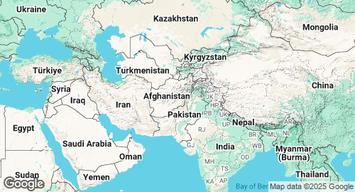 Carte de Afghanistan