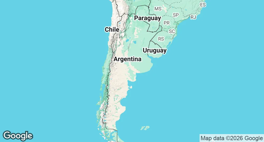 Map of Argentina
