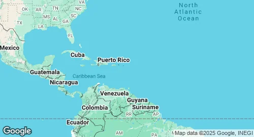 Map of Antigua and Barbuda