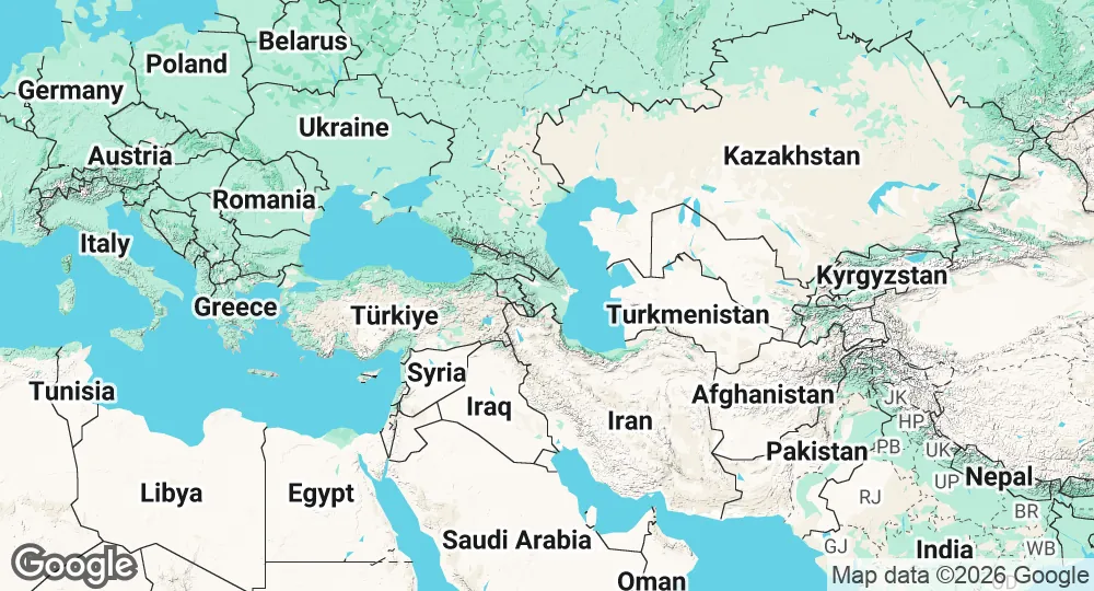 Map of Azerbaijan