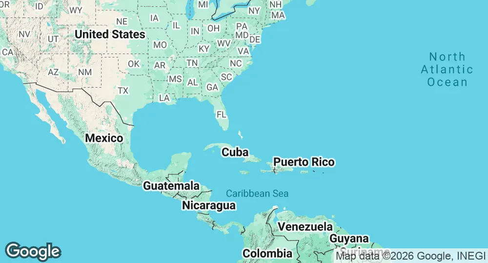Map of Bahamas
