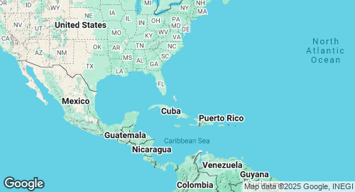Mapa de Bahamas