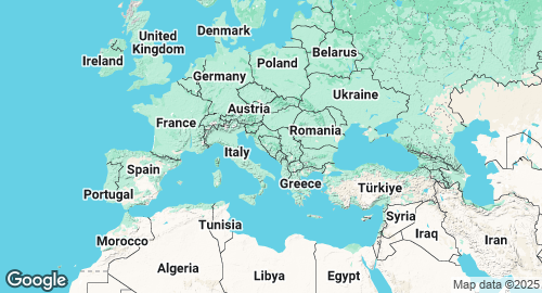 Map of Bosnia and Herzegovina