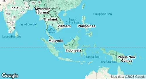 Map of Brunei