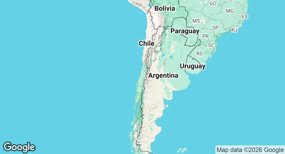 Map of Chile