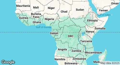 Map of Congo
