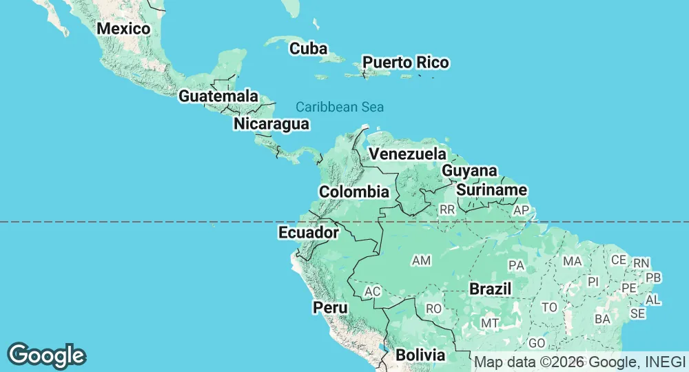 Map of Colombia
