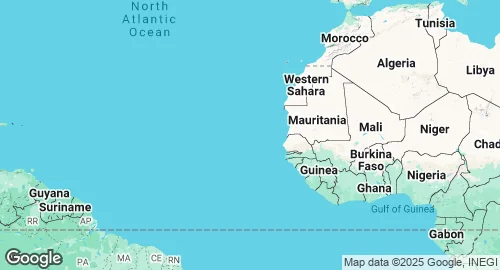Map of Cape Verde