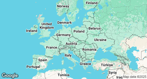 Map of Czech Republic