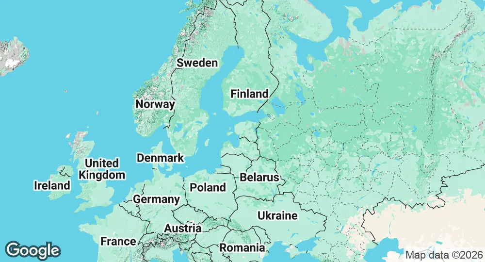 Map of Estonia