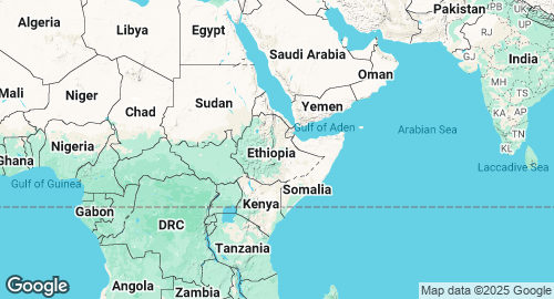Map of Ethiopia