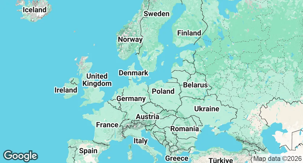 Map of Europe