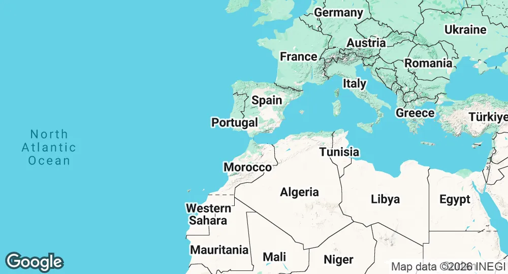 Map of Gibraltar