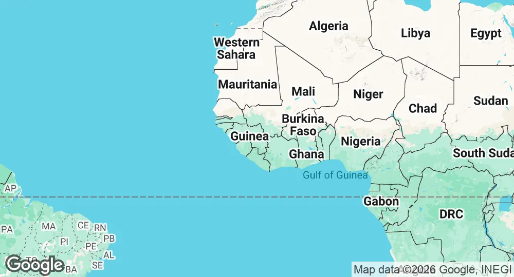 Map of Guinea