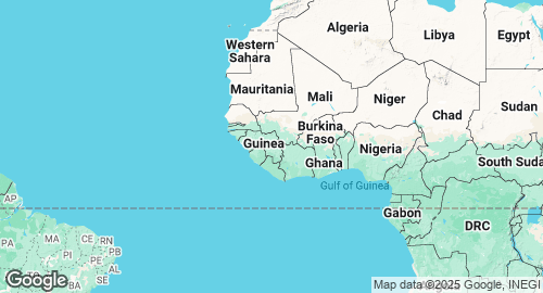 Mapa de Guinea