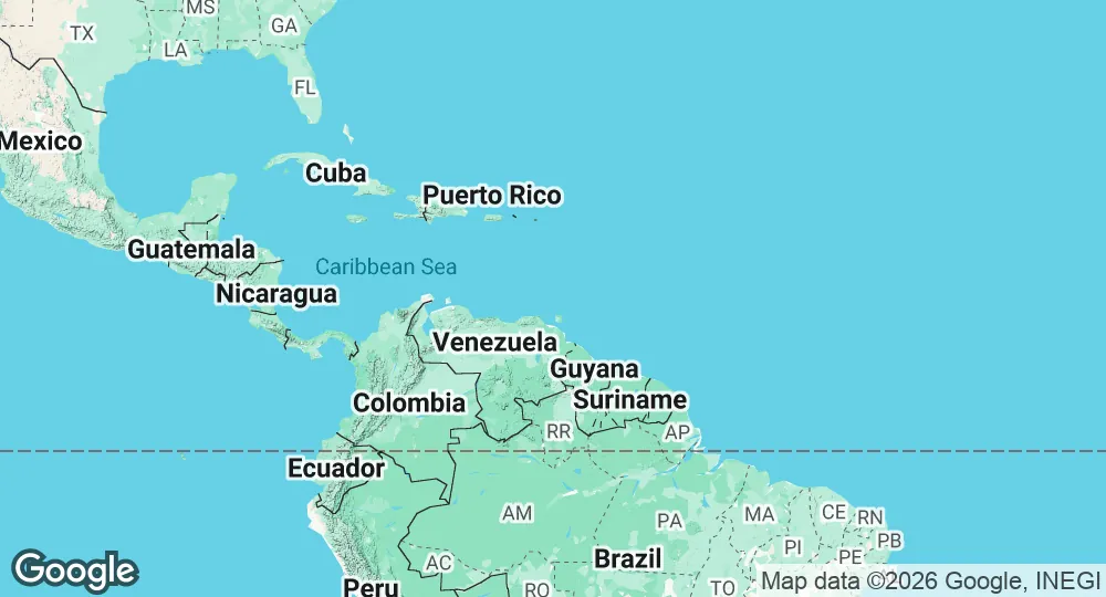 Map of Grenada