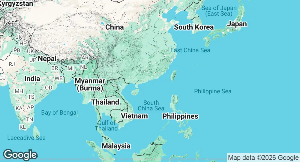 Map of Hong Kong