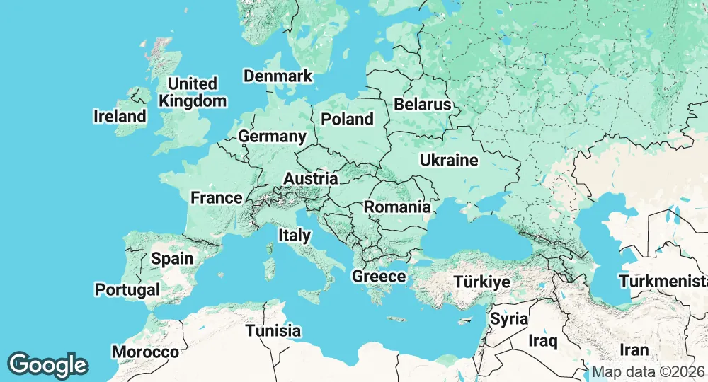 Map of Hungary