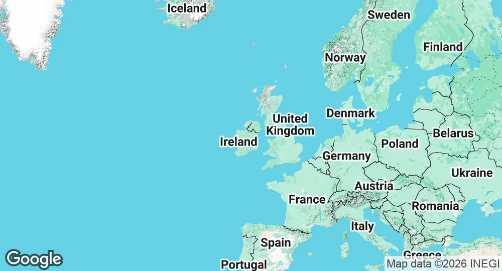 Map of Ireland