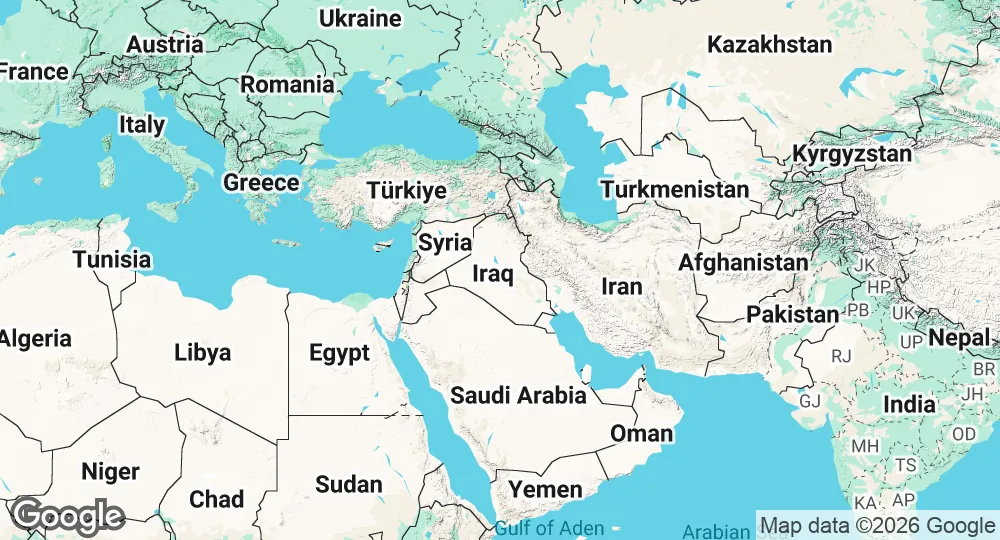 Map of Iraq