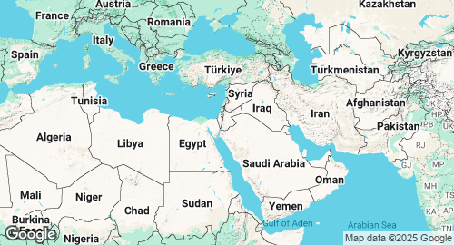 Map of Jordan