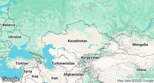 Carte de Kazakhstan