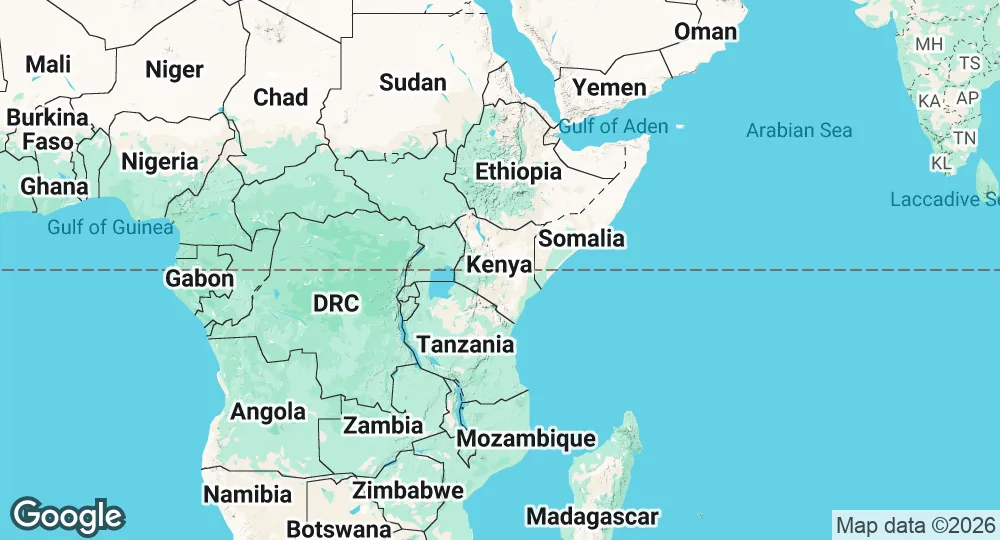 Map of Kenya