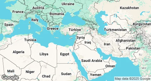 Map of Lebanon