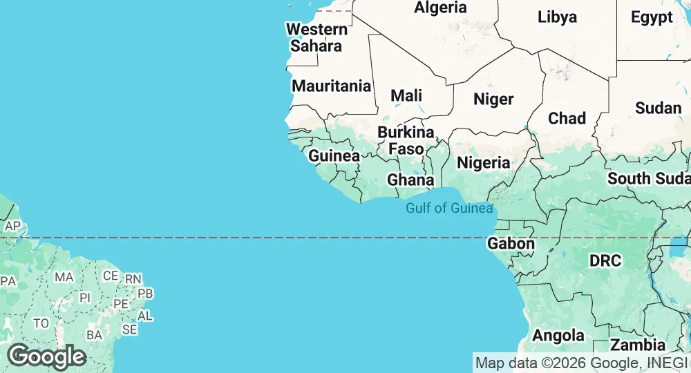 Map of Liberia