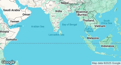 خريطة سريلانكا