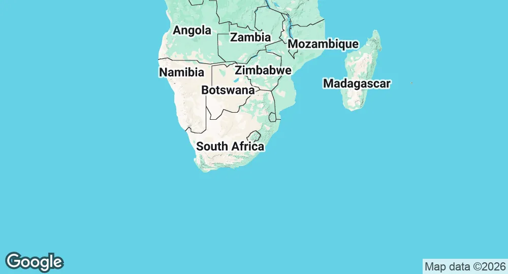 Map of Lesotho