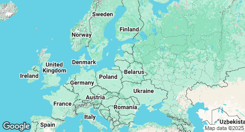 Map of Lithuania