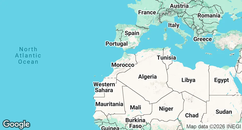 Map of Morocco