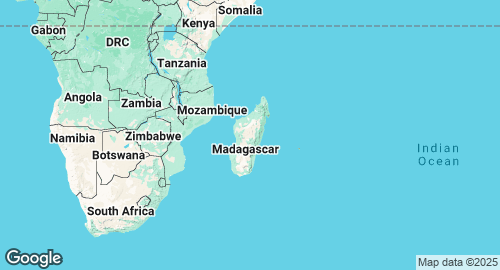 Mapa de Madagascar