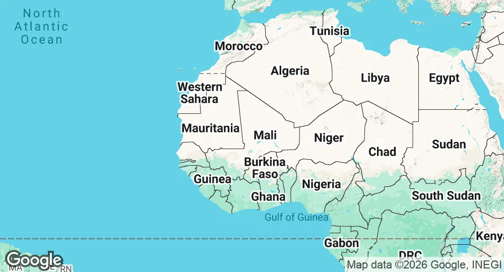 Map of Mali