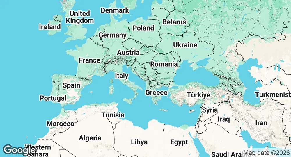 Map of Montenegro