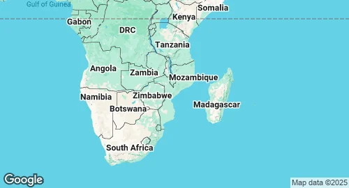 Map of Mozambique